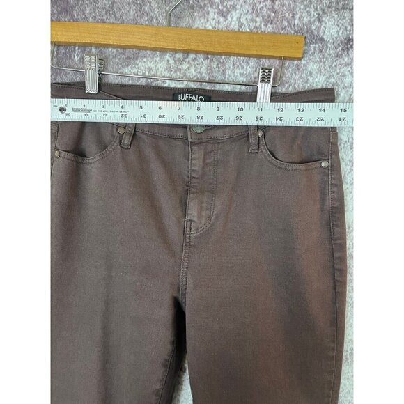 Buffalo Jeans Womens 6 Brown Hannah High Rise Skinny Jegging Sleek Modern Ride - Picture 4 of 12